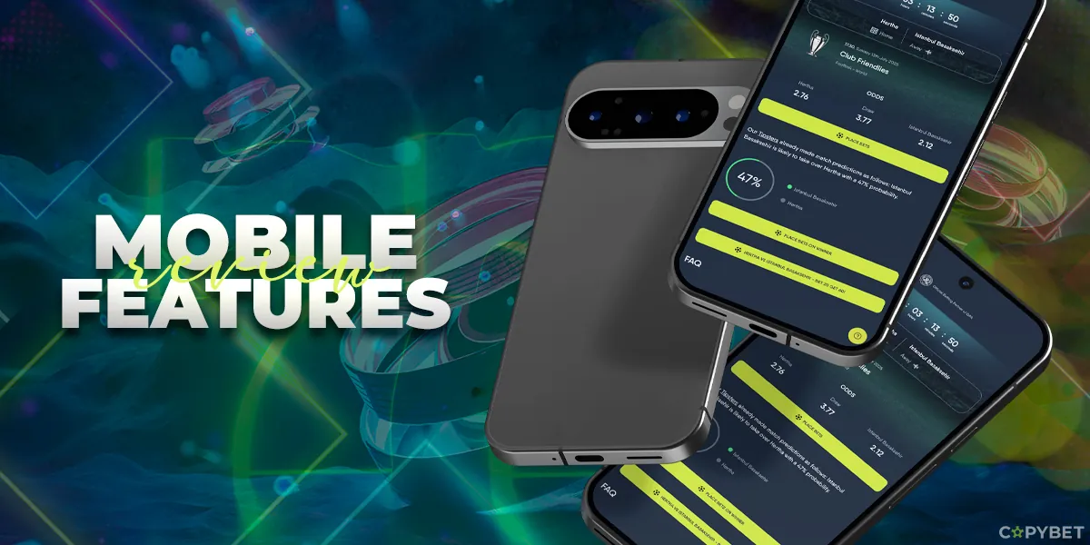 Useful and convenient features of the mobile app