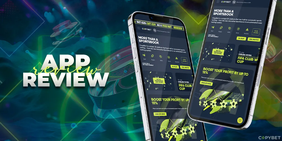 Copybet mobile app review