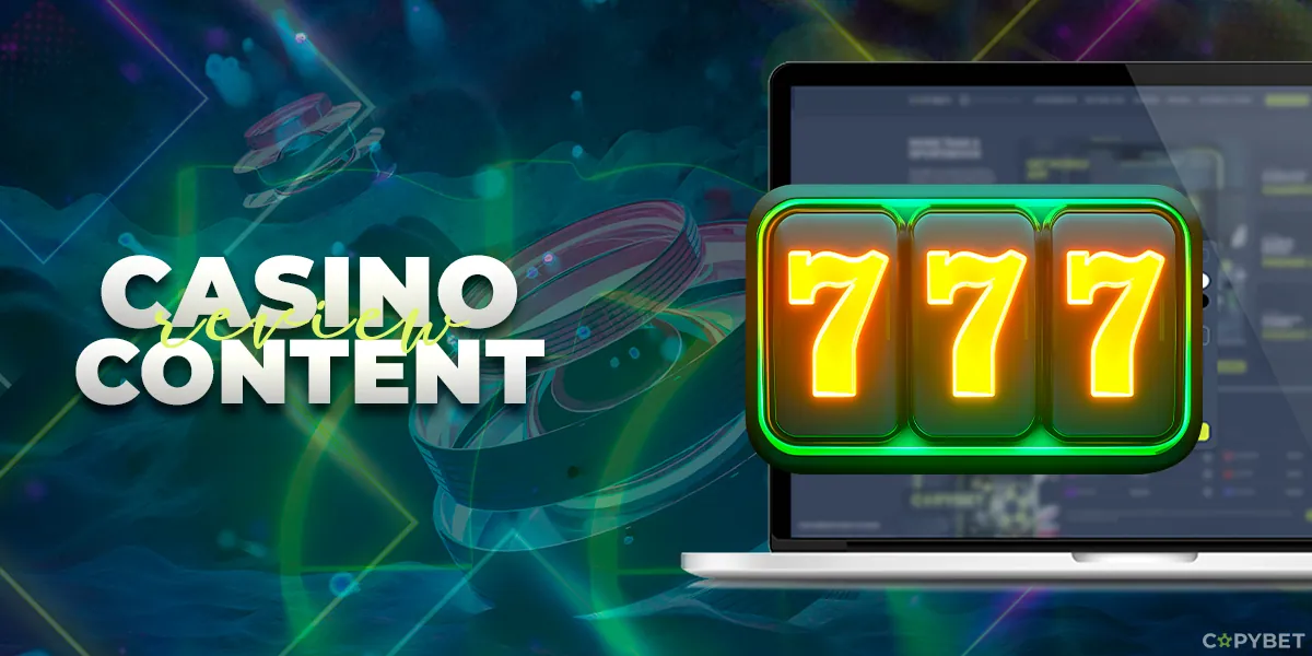 Casino games and their providers